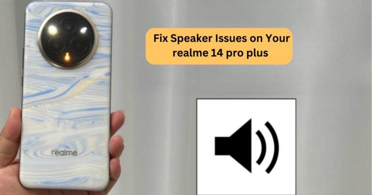 speaker issues
